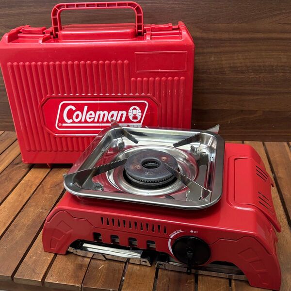 Coleman シングル ガスストーブ 120A カセットコンロ 検)コールマン イワタニ タフまる キャンプ アウトドア