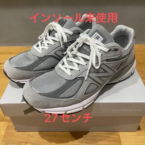 ニューバランス 990V4 U990GR4 27センチ
