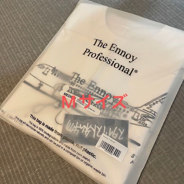 ennoy エンノイ 飛行機 Tシャツ Mサイズ