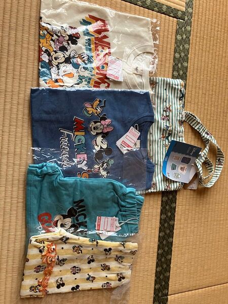 新品未使用リトシー130 新品未使用リトシー半袖Tシャツ130 新品未使用リトシー半ズボン130 新品未使用リトシーハッピーバッグ