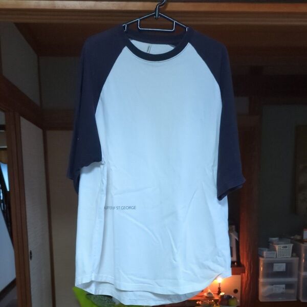 The DUFFER of ST.GEORGE ヘビーウェイト オーバーサイズ 7分袖 ラグランTシャツ 長袖Tシャツ ロンT