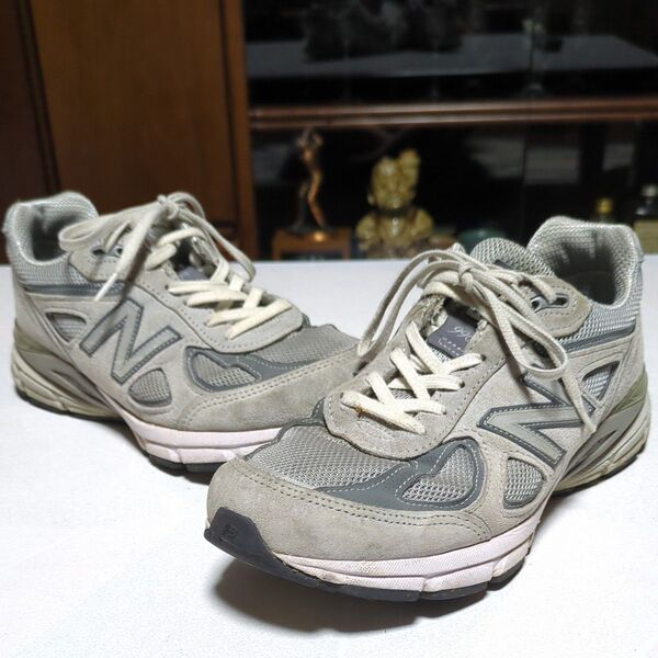 大特価。New Balance ニューバランス 990v4 グレー 26cm。U990GR4。USA 990V4 U990GR4