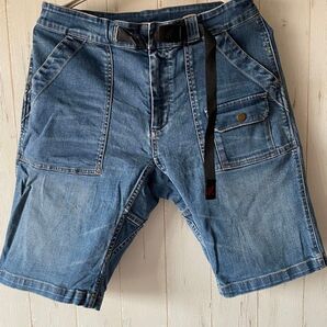 グラミチ × Mt.Design3776 UR DOORS別注 デニムショーツM