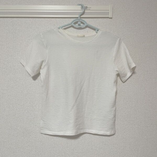 GU 白 半袖Tシャツ