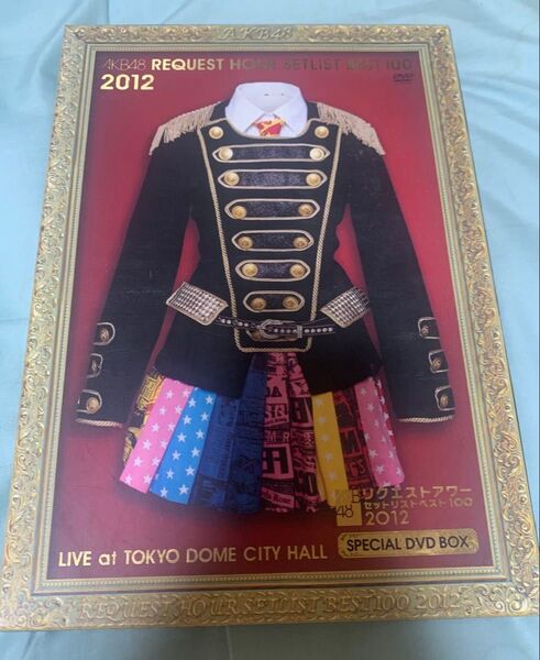 AKB48 リクエストアワー セットリストベスト100 2012 スペシャルDVD BOX 特典写真無し