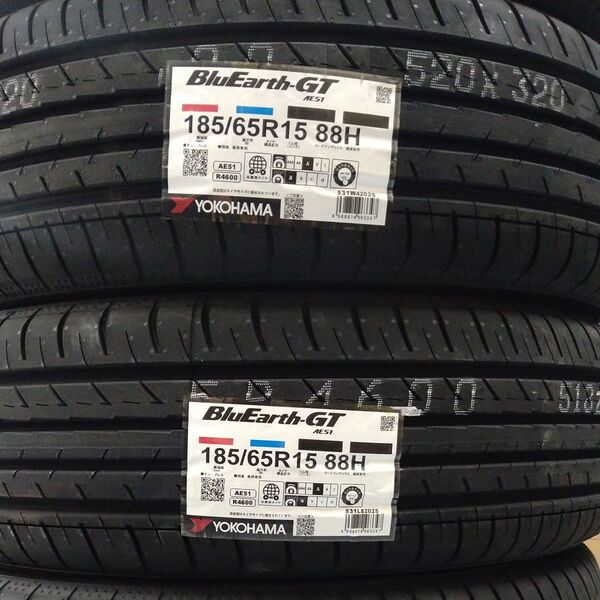 ■2025年製■ヨコハマ ブルーアースGT AE51 185/65R15 4本