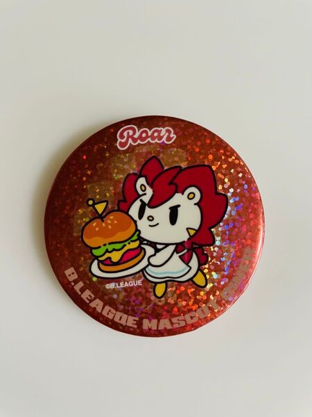 B.LEAGUE MASCOT DINER ロウル 缶バッチ