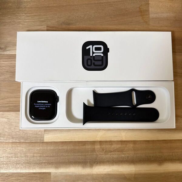 【美品】Apple Watch Series 10(46mm)セルラーモデル ジェットブラック
