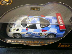 1/43　ixo 1998年ルマン24時間レース　”UNISIA JECS”ニッサンR390GT1#31　E・コマス、J・ラマース、A・モンテルミニ