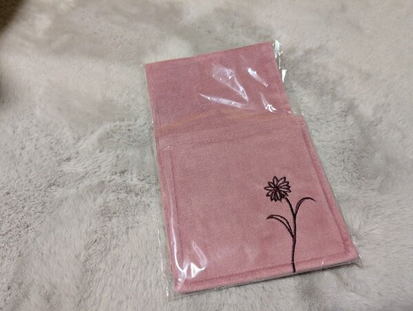 トイレットペーパーホルダーカバー トイレ用品 花柄 ピンク