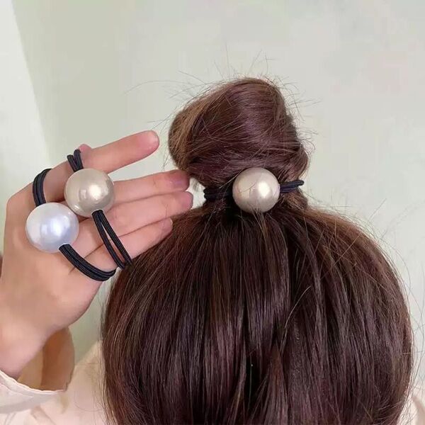 パールヘアゴム 単品