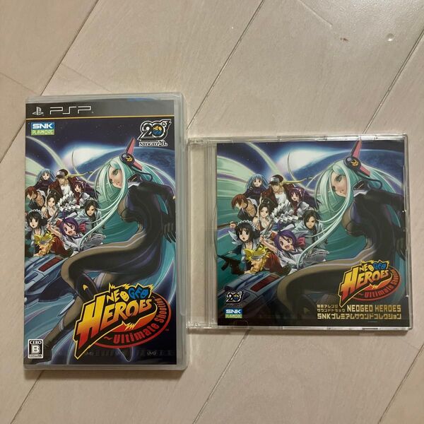 新品未開封【PSP】 NEOGEO HEROES ~Ultimate Shooting~ ネオジオ ヒーローズ 特典CDつき