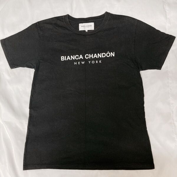ビアンカシャンドン Tシャツ 黒 L 送料無料 bianca chandon supreme 半袖Tシャツ