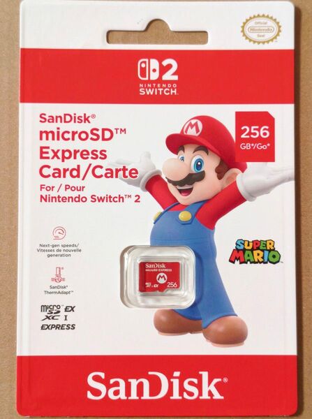 SanDisk microSDXC 256GB for Nintendo Switch