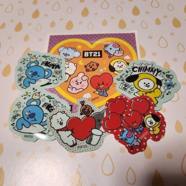 BT 21 グミ くら寿司 ステッカー まとめ 6月28日まで