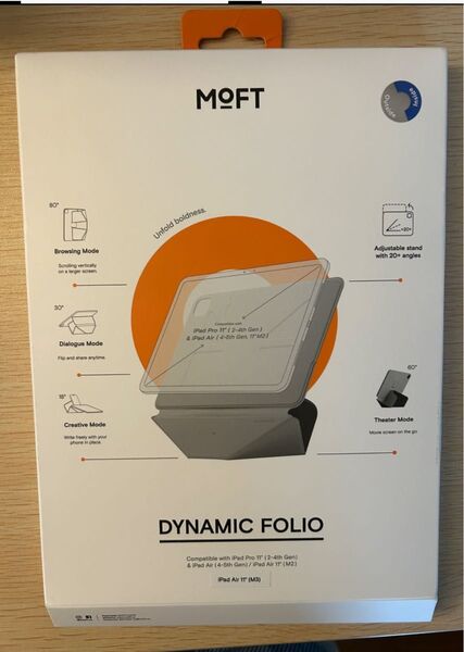 MOFTモフトiPadケース ダイナミックフォリオ (iPad Air 11インチ)