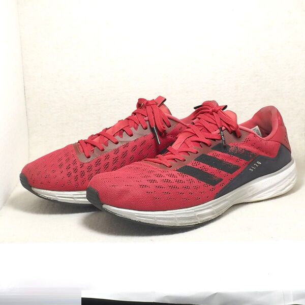 定価約1.3万円 アディダス 27.5cm メッシュ軽量ランニングシューズ SL20 adidas