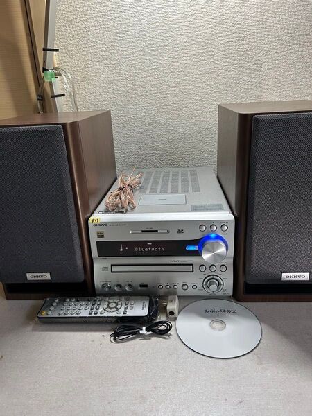 S13 整備美品 ONKYO NFR-7TX ハイレゾ対応 CD/SD/USB/Bluetooth レシーバーシステム