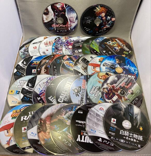 PS3 ソフト まとめ売り 35本セット PlayStation3 ディスクのみ ゲームソフト