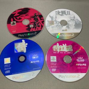 PS2 ゲームソフト ディスクのみ 4枚セット まとめ売り プレイステーション