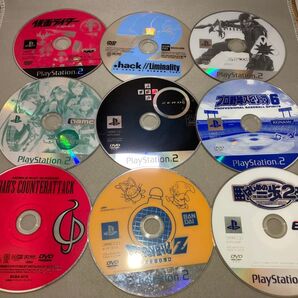 PS2関係ソフト ディスクのみ 9枚セット まとめ売り PS2 PlayStation