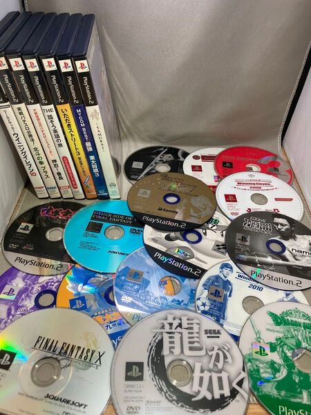 PS2系 ゲームソフト ディスク 23枚セット まとめ売り PlayStation