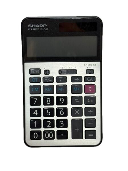 SHARP EL-G37 学校用電卓 12桁 新品、未使用
