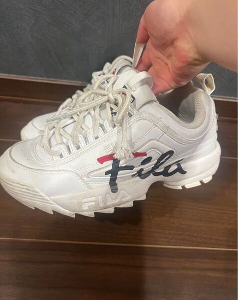 FILA 厚底スニーカー スニーカー 白