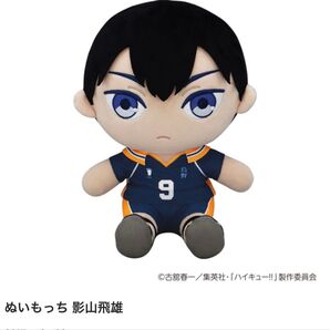 ハイキュー フリューくじ ぬいもっち B賞 影山飛雄くん