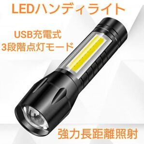 ハンディライト LED 懐中電灯 超強力 ランタン キャンプ アウトドア 携帯 ろ
