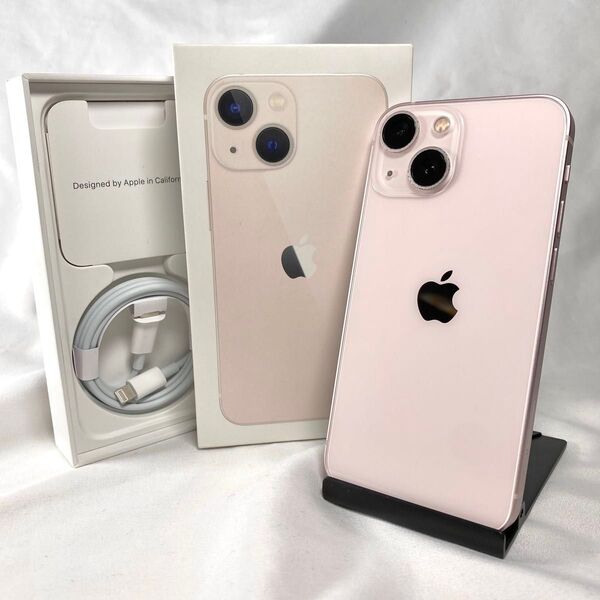 【箱やケーブル付属】iPhone13 mini 128GB スマホ本体 SIMフリー ピンク アップル Apple