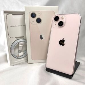 【箱やケーブル付属】iPhone13 mini 128GB スマホ本体 SIMフリー ピンク アップル Apple