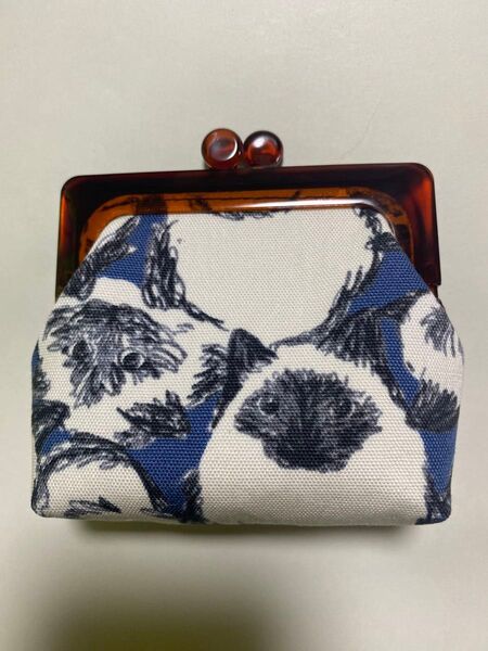 【ハンドメイド】がま口ポーチ 小物入れ