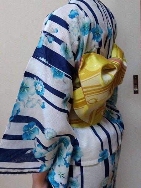浴衣 セパレート 二部式 中古 帯なし