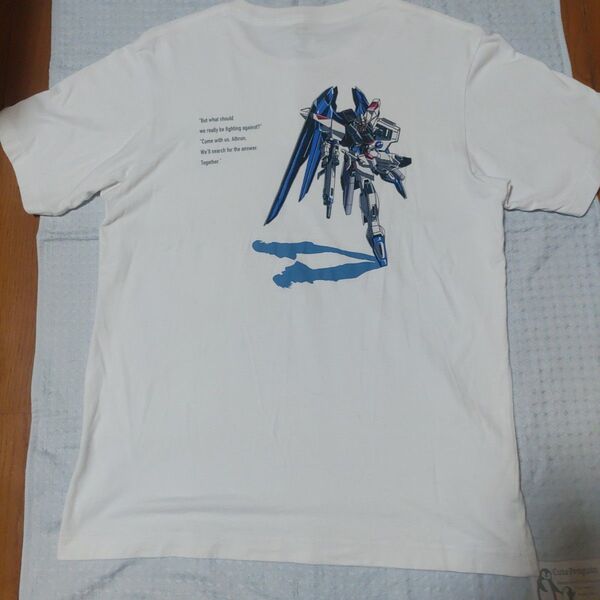 クーポン使ってね!機動戦士ガンダムSEED Tシャツ 白 Lサイズ