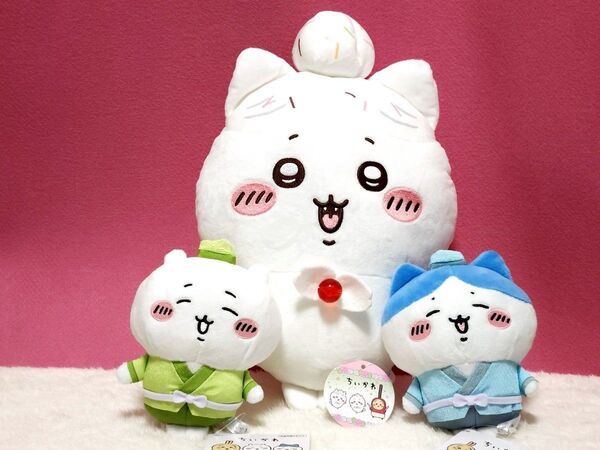 ちいかわ 誕生日 BIGぬいぐるみ 七夕ぬいぐるみ 《3点セット》