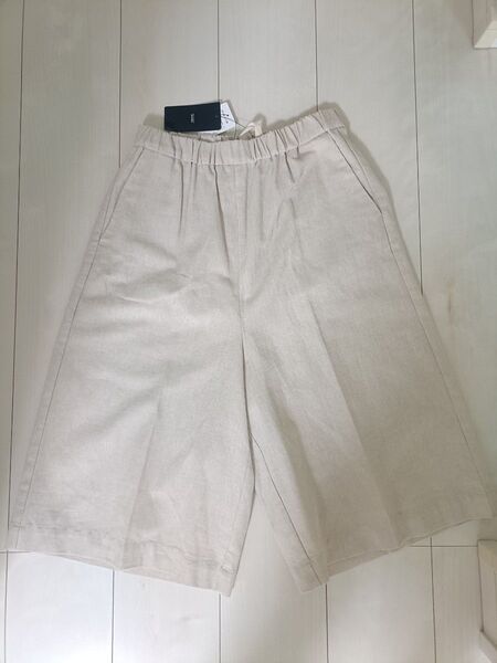 URBAN RESEARCH DOORS アーバンリサーチドアーズ ハーフパンツ リネン混 新品未使用