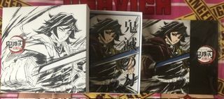 鬼滅の刃 C105 柱稽古編 幕間画集 豪華版 冨岡義勇※アクスタ&ミニ色紙無