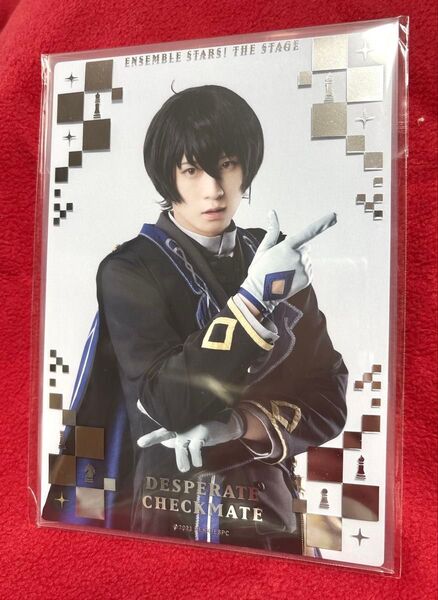 あんステ チェックメイト/クリアケース付きポートレート 朔間凛月/ knights あんさんぶるスターズ!THE STAGE