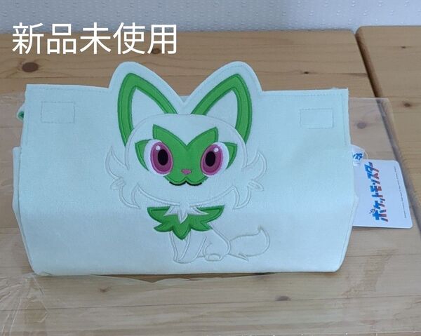 (新品未使用)ポケモン プレミアムティッシュボックスカバー ニャオハ