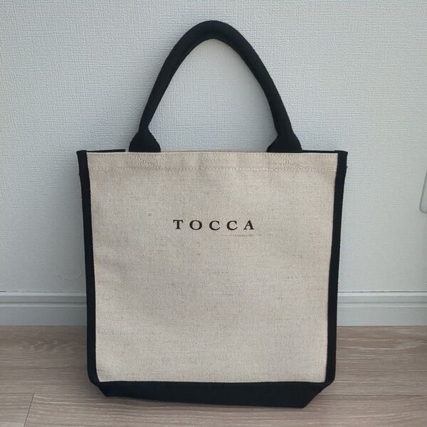 (未使用に近い)TOCCA トートバッグ 麻ジュートバッグ