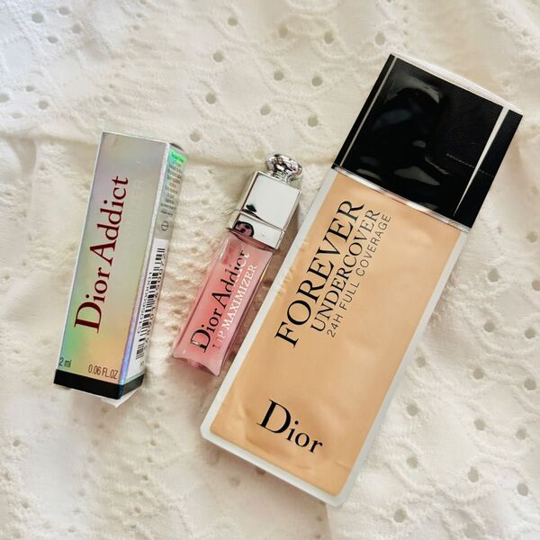 【新品未使用】クリスチャンディオール Dior ディオールアディクトリップマキシマイザー #001 ピンク 2ml