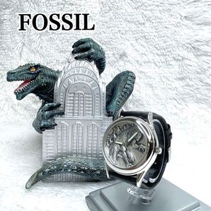 FOSSILフォッシル × GODZILLA ゴジラ 5000本限定 腕時計 クォーツ 希少 完売品 ゴジラフィギュア 数量限定
