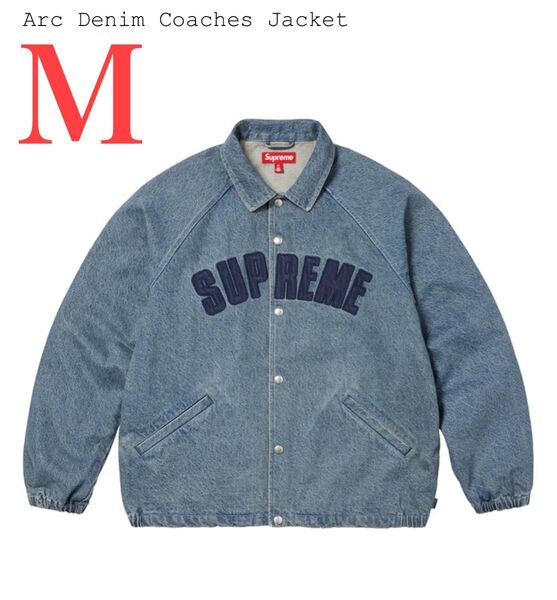 Supreme Arc Denim Coaches Jacket "Washed Indigo"