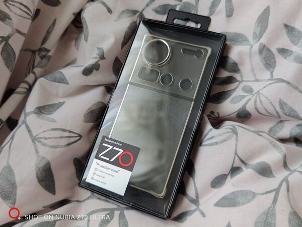 純正プロテクションケース NUBIA Z70 ultra専用 クリア ケース カバー