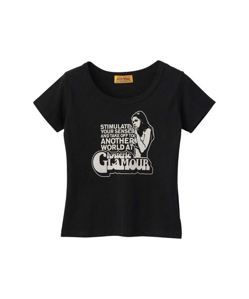 オンライン完売品 チビTシャツ 黒 ヒステリックグラマー