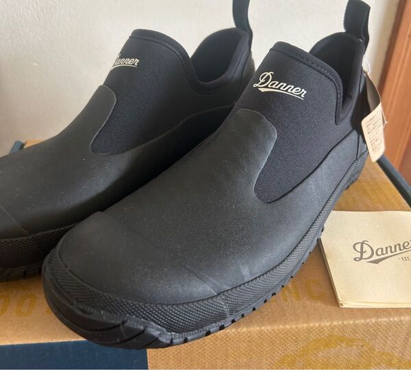 新品 DANNER ダナー 24〜24.5cm レインブーツ 黒 アウトドア