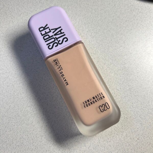 新品 MAYBELLINE NEW YORK スーパー ステイ ルミーマット ファンデーション C20