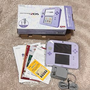 【完品・美品】ニンテンドー 2DS ラベンダー 本体 任天堂 動作品