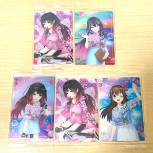 ホロライブ プロダクション ウエハース 1 4 ときのそら ロボ子さん AZKi 5枚 hololive Wafer